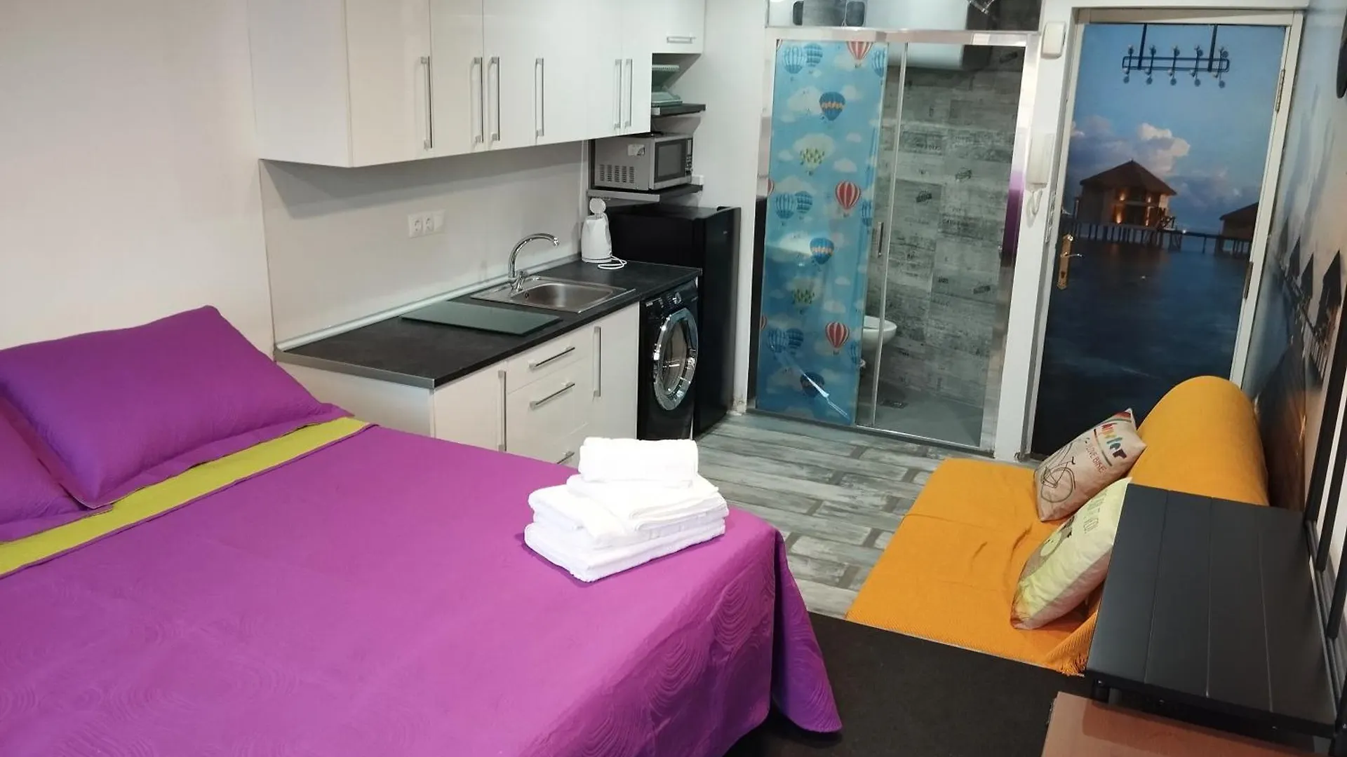 Playamar Estudio 2 Huesped 40M Playa Parking Wi-Fi Torremolinos Spanien